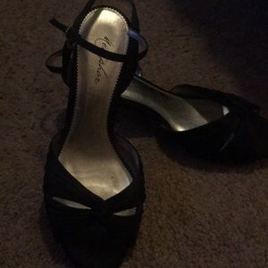 Dressy 1/2 inch Black Pumps